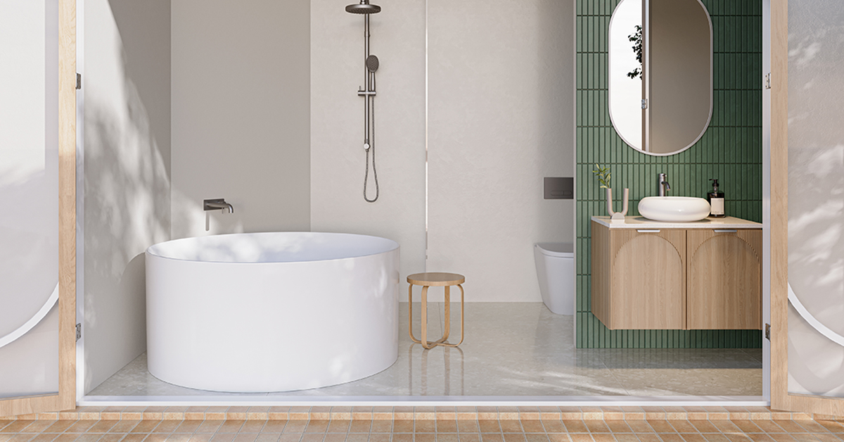 Circular Serenity: creating an indulgent bathroom oasis with Arko 130