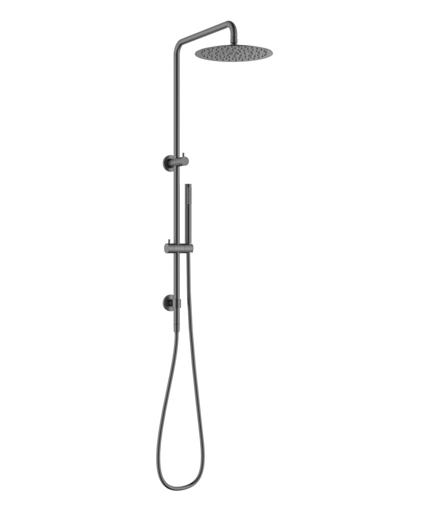 Enna Twin Shower - Gunmetal